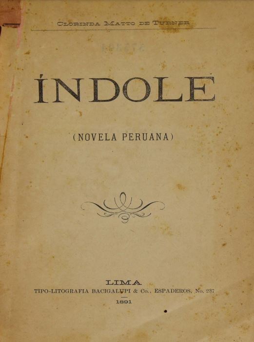 Bnp Se Cumplen 172 Años Del Nacimiento De Clorinda Matto De Turner